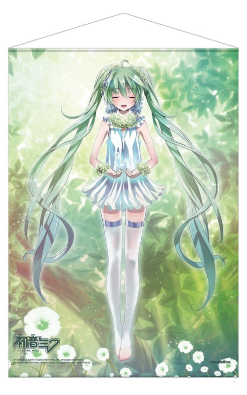 Hatsune Miku Wallscroll Natures Song 50 x 70 cm