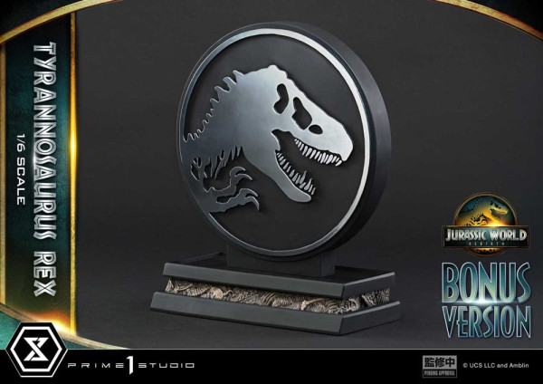 Jurassic World Rebirth Legacy Museum Collection Statue 1/6 Tyrannosaurus Rex Bonus Version 94 cm 5