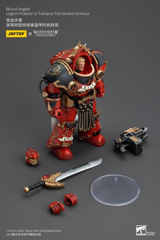 Warhammer The Horus Heresy Action Figure 1/18 Blood Angels Legion Praetor in Tartaros Terminator Arm