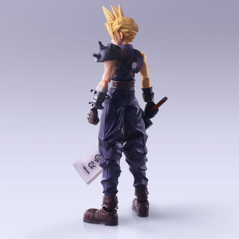 Final Fantasy VII Bring Arts Action Figure Cloud Strife Hardedge Ver. 15 cm 6