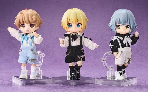 Nendoroid Accessories for Nendoroid Doll Figures Outfit Set: Suspender Shorts Set (White & Black)