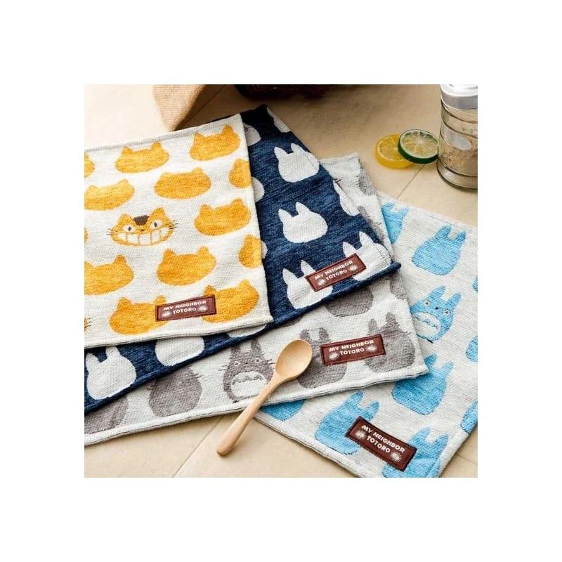 My Neighbor Totoro Cloth Lunch Napkin Small Totoro Shilouette