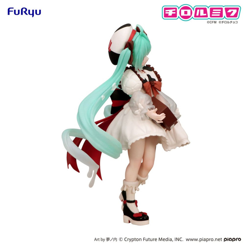 Hatsune Miku x Tirol Choco Trio-Try-iT PVC Statue Hatsune Miku Milk Ver. 18 cm 5