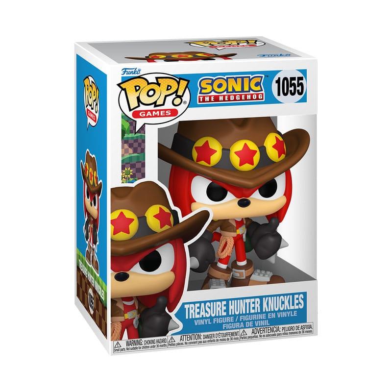 Sonic the Hedgehog POP! Games Vinyl Figure Treasure Hunter Knuckles 9 cm 1