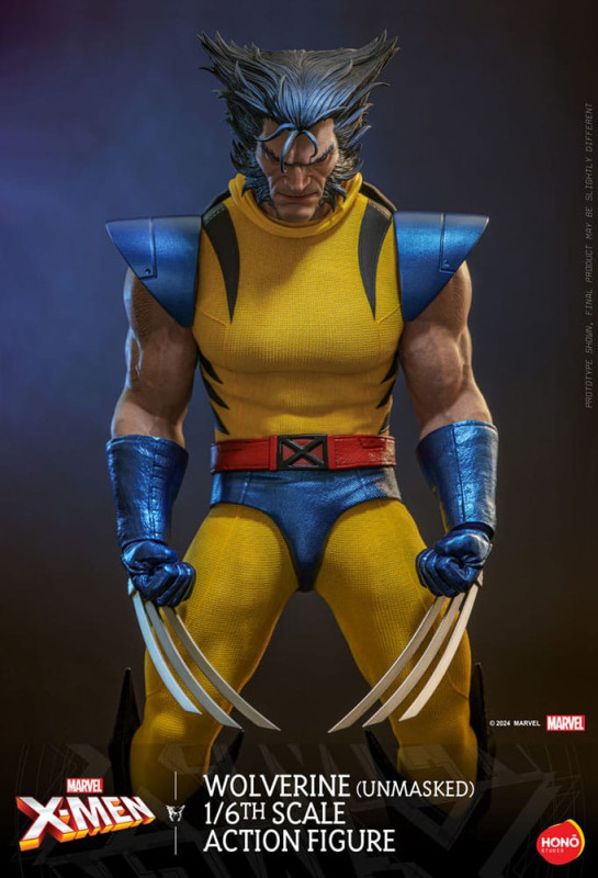 Marvel X-Men Action Figure 1/6 Wolverine (Unmasked) 28 cm 8