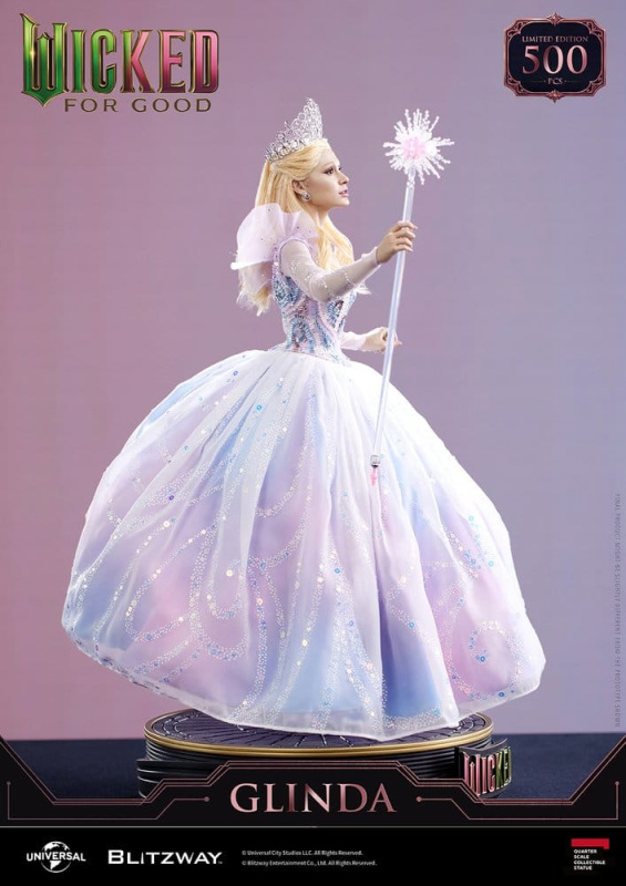 Wicked 2: For Good Superb Scale Statue 1/4 Glinda 52 cm 6