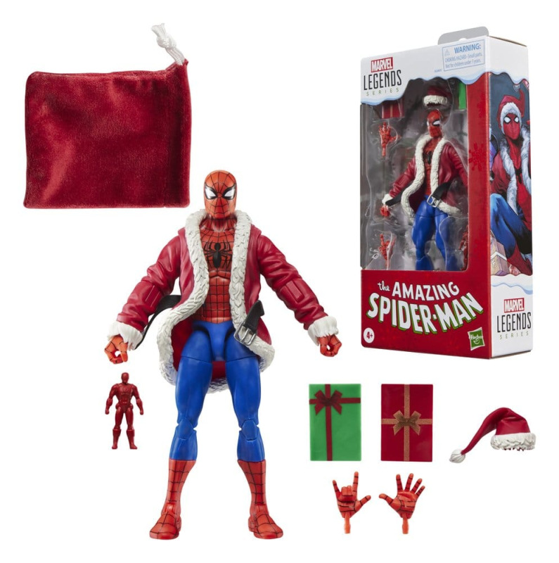 The Amazing Spider-Man Marvel Legends Action Figure Spider-Man (Marvel Holiday Special) 15 cm 2