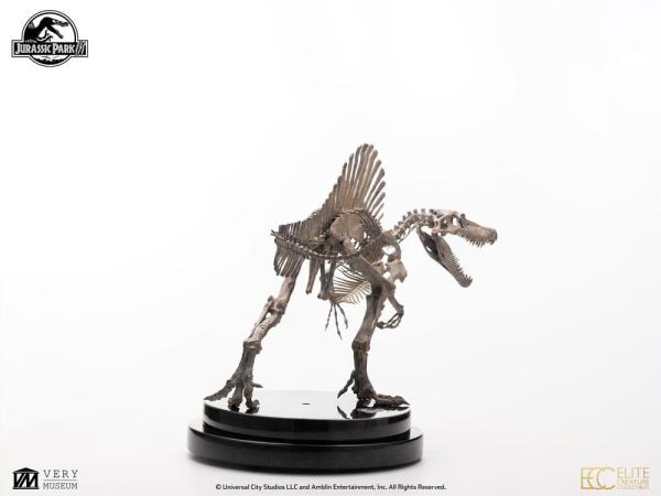 Jurassic Park III ECC Elite Creature Line Statue 1/24 Spinosaurus Skeleton Bronze 27 cm 5