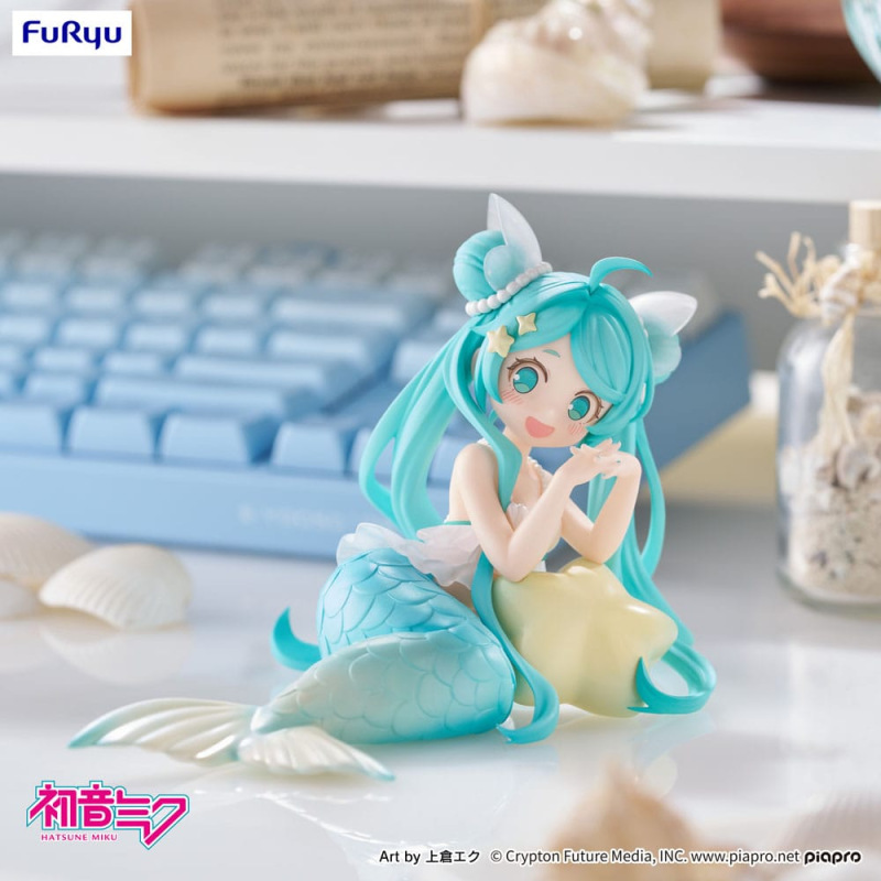 Hatsune Miku Desktop Fairy PVC Statue Hatsune Miku Mermaid princess Ver. 9 cm 1