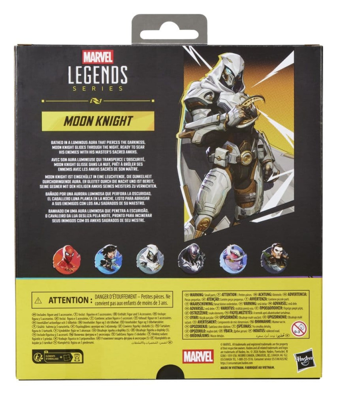 Marvel Rivals Marvel Legends Action Figure Moon Knight 15 cm 1