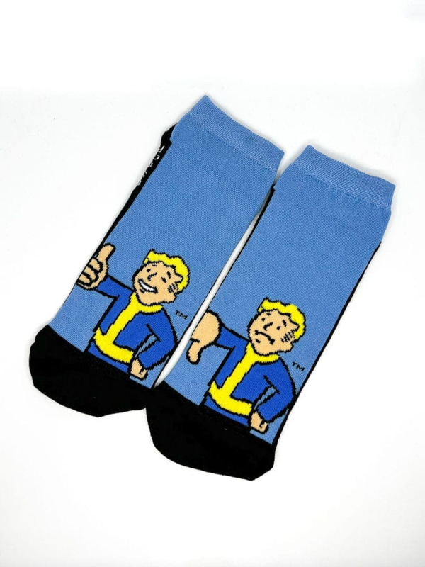 Fallout gift set Fallout Vault Loot Collection (Puzzle, socks, figurine & key ring) 2