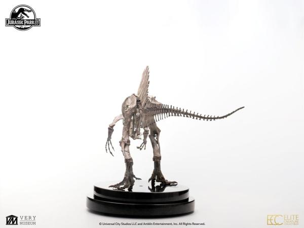 Jurassic Park III ECC Elite Creature Line Statue 1/24 Spinosaurus Skeleton Bronze 27 cm 10