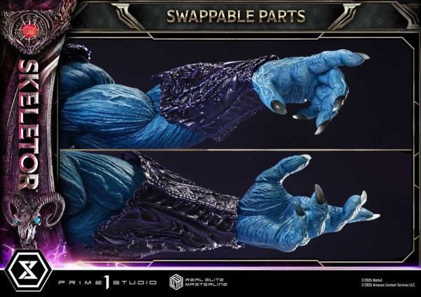Masters of the Universe (2026 Film) Real Elite Masterline Series Statue 1/3 Skeletor 95 cm 7