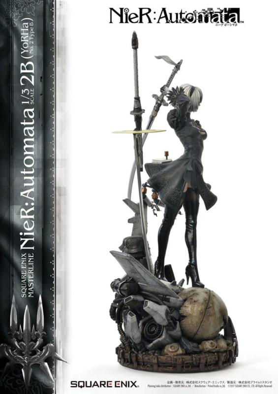 NieR Automata Statue 1/3 2B (YorHa No. 2 Type B) 95 cm