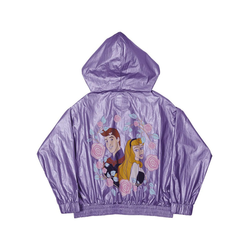Disney by Loungefly Windbreaker Jacket Princess Aurora & Prince Phillip Size L