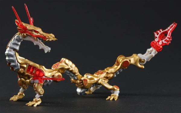 Megabox Figure Cubes IB-04 Golden Dragon 15 cm 1