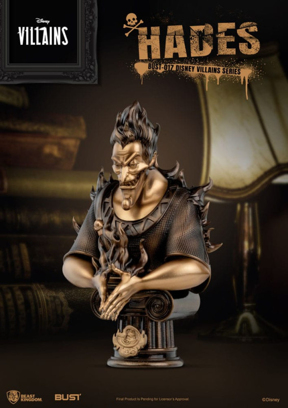 Disney Villains Series PVC Bust Hades 16 cm 1
