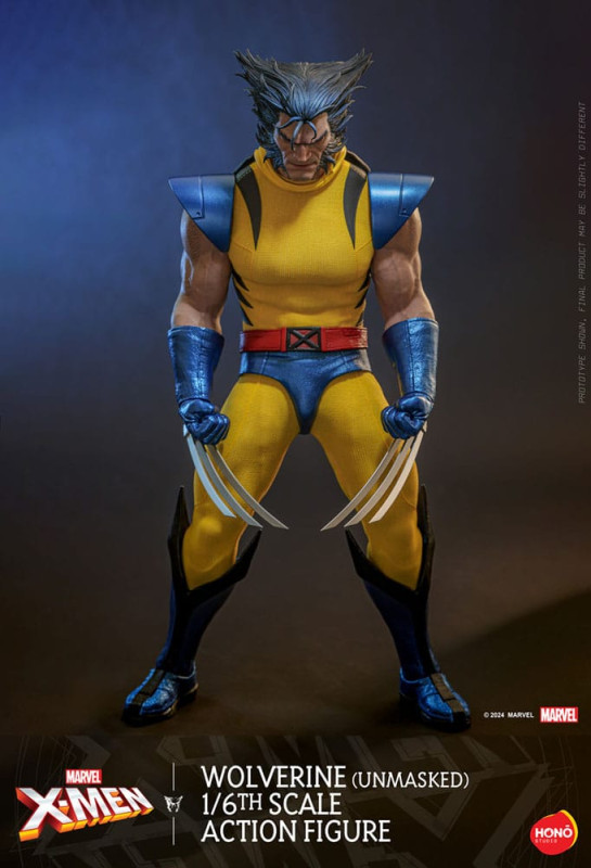 Marvel X-Men Action Figure 1/6 Wolverine (Unmasked) 28 cm 7