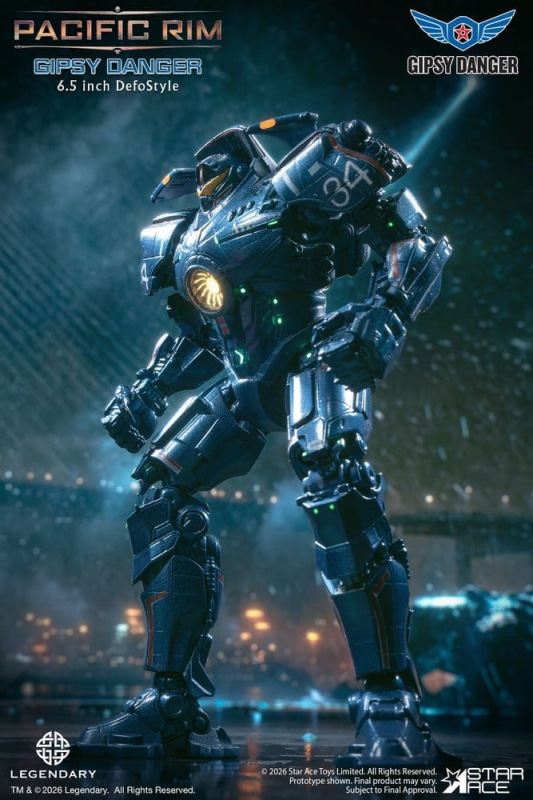 Pacific Rim DefoStyle Figure Gipsy Danger DX 17 cm 9