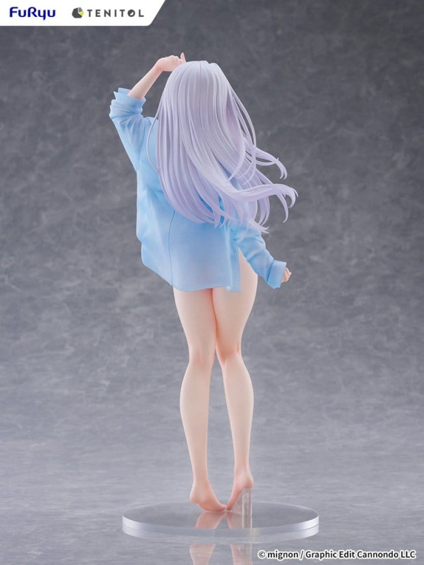 Mignon Works Tenitol Tall PVC Figure Shiro Swimsuit Ver. 30 cm 3
