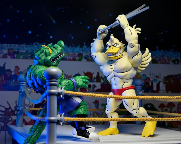 Teenage Mutant Ninja Turtles (Archie Comics) Action Figure Stump Wrestling Ace Duck 18 cm 13
