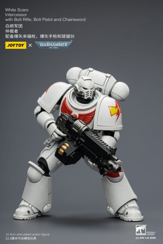 Warhammer 40,000 Action Figure White Scars Intercessor 12 cm 14