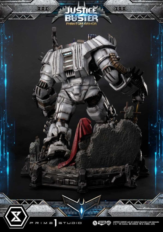 DC Comics Ultimate Museum Masterline Statue Justice Buster: Phantom Armor (Design By Josh Nizzi) 88 10