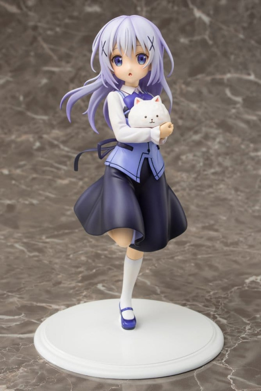 Is the Order a Rabbit?? PVC Figure 1/7 Chino (Cafe Style) 21 cm 1