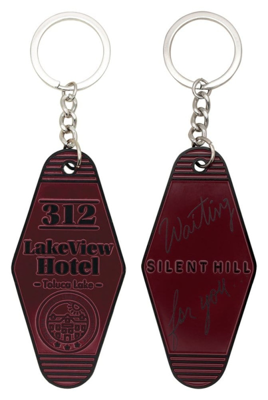 Silent Hill Keychain Keyring Hotel Red Limited Edition 1