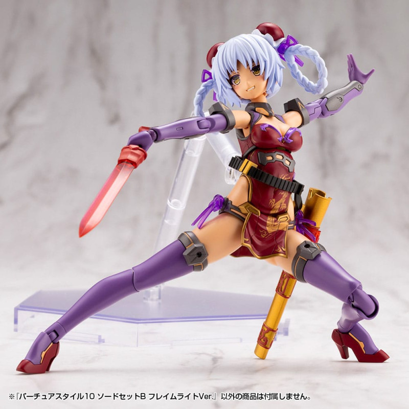 Kotobukiya M.S.G. Model Kit Accessory Set Virtuous Style 10 Sword Set B Flamerite Ver. 7