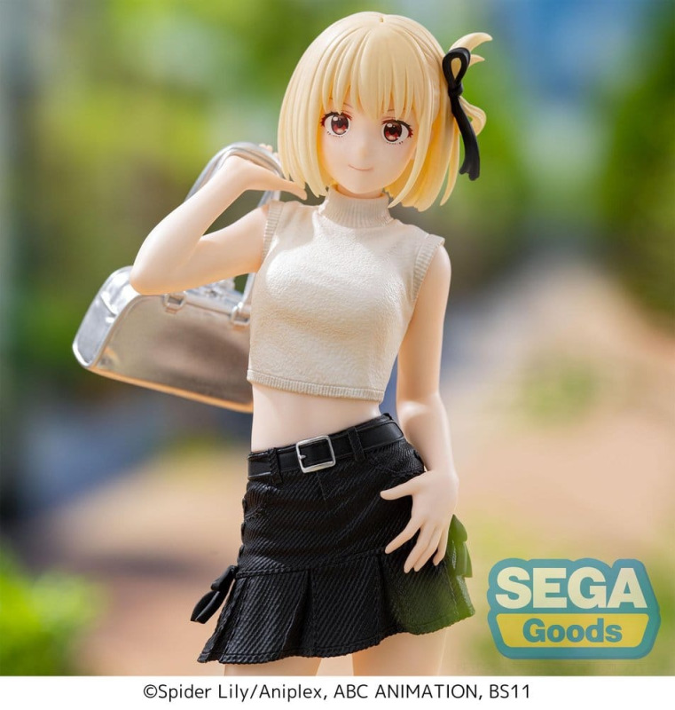 Lycoris Recoil High Premium Figure PVC Figure Chisato Nishikigi Street Snap 20 cm 3