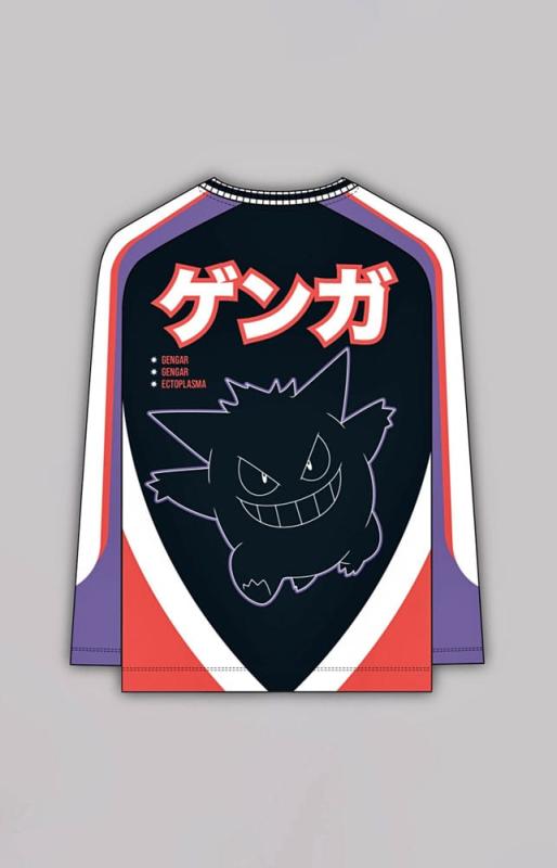 Pokemon Sweater Soccer Jersey Gengar  Size XXXL