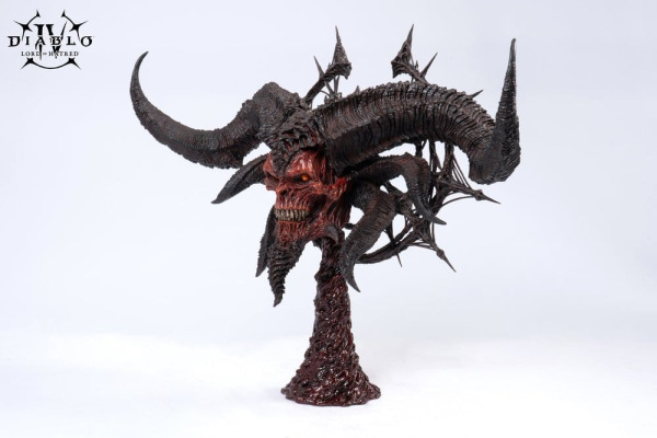 Diablo IV Art Mask Replica 1/2 Scale Mephisto 43 cm 1