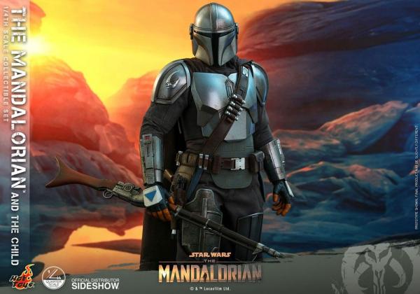 Star Wars The Mandalorian: The Mandalorian & The Child - Figure 2Pack 1/4 - Hot Toys