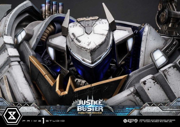 DC Comics Ultimate Museum Masterline Statue Justice Buster: Phantom Armor (Design By Josh Nizzi) 88 12