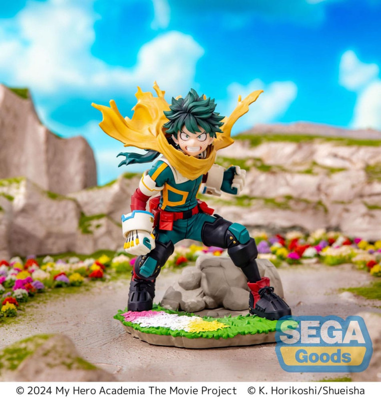 My Hero Academia: You're Next XrossLink PVC Statue Izuku Midoriya 14 cm 1