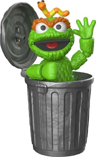 Sesame Street Blokees PreCool Series 2 Plastic Model Kit 07 Oscar 11 cm