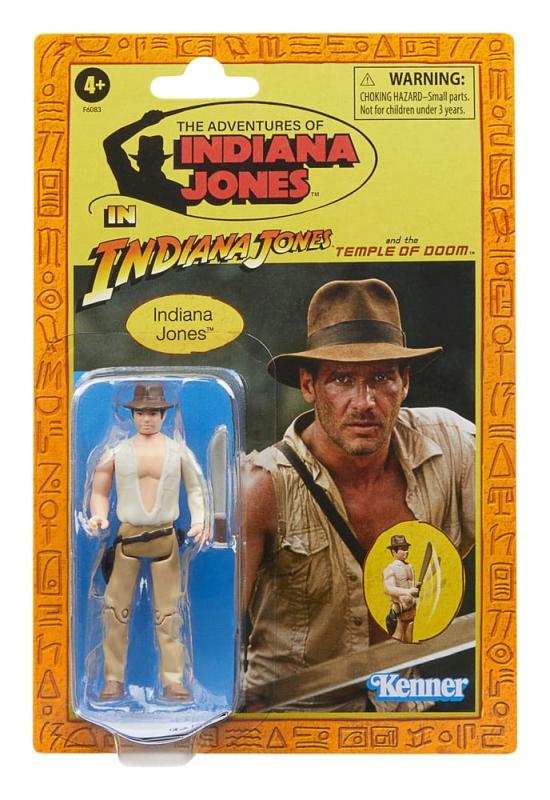 Indiana Jones Retro Collection Actionfigur Indiana Jones (Temple of Doom) 10 cm