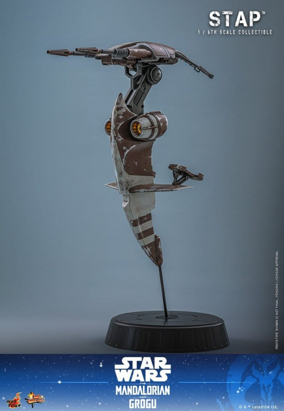 Star Wars: The Mandalorian & Grogu Movie Masterpiece Accessory 1/6 STAP 32 cm 9
