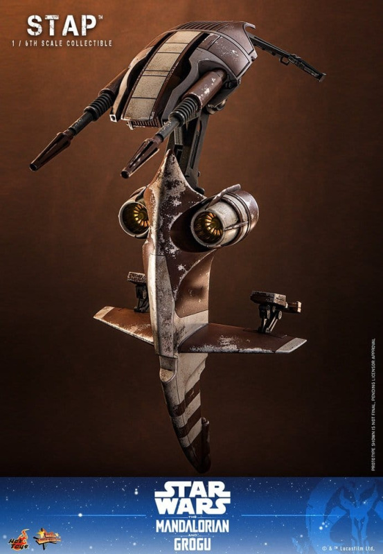 Star Wars: The Mandalorian & Grogu Movie Masterpiece Accessory 1/6 STAP 32 cm 3