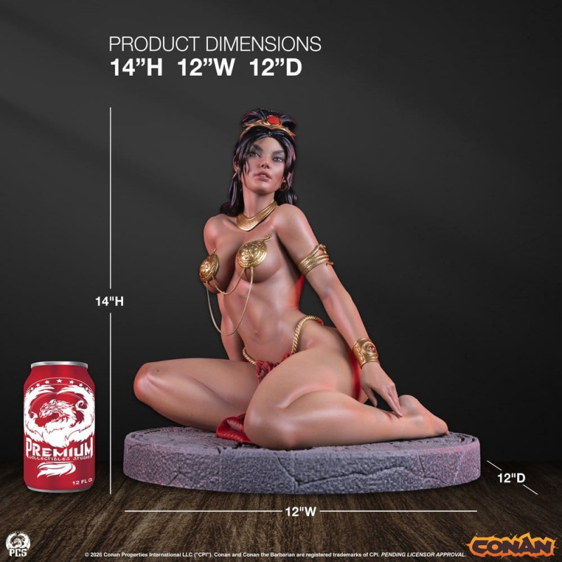 Conan the Barbarian Statue 1/3 The Maiden 36 cm 4