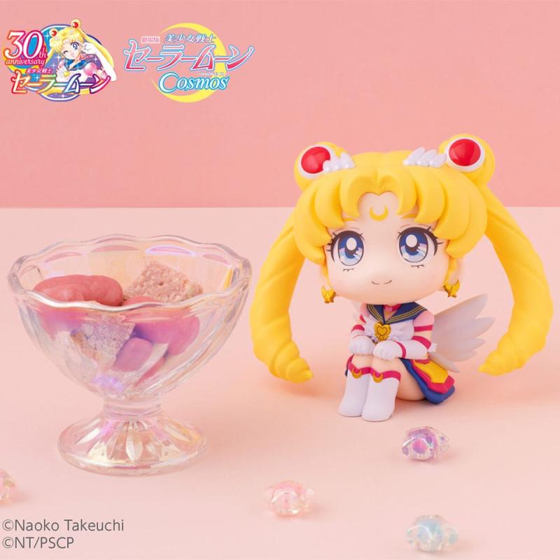 Sailor Moon Cosmos The Movie Look Look Up PVC Statues Eternal Sailor Moon & Eternal Sailor Chibi