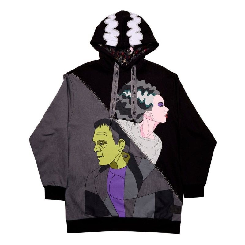 Universal Monsters by Loungefly Hoodie Sweater Unisex Bride of Frankenstein Size XL