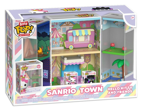 Sanrio Bitty POP! Boxes Vinyl Figure Sanrio Town