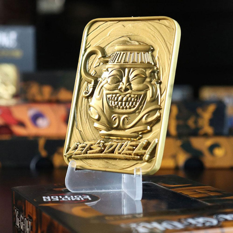 Yu-Gi-Oh! Replica Card Pot of Greed (gold plated) 6
