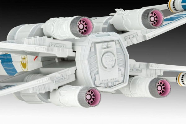 Star Wars The Mandalorian and Grogu Revell Model Kit 1/57 New Republic X-Wing Fighter 22 cm 3