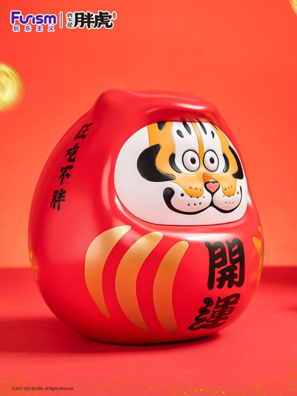 I Am Not Fat Tiger Statue 1/7 Alexander the Tiger Dharuma 20 cm 3