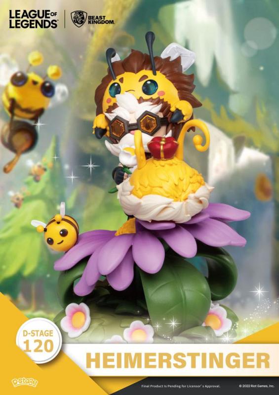 League of Legends D-Stage PVC Diorama Set Nunu & Beelump & Heimerstinger 16 cm 12