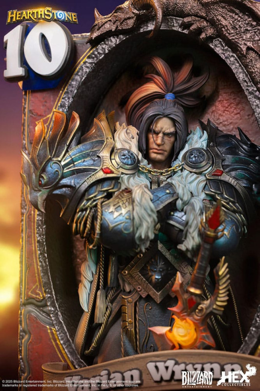 Hearthstone 3D Art Frame Statue Varian Wrynn 31 cm 10