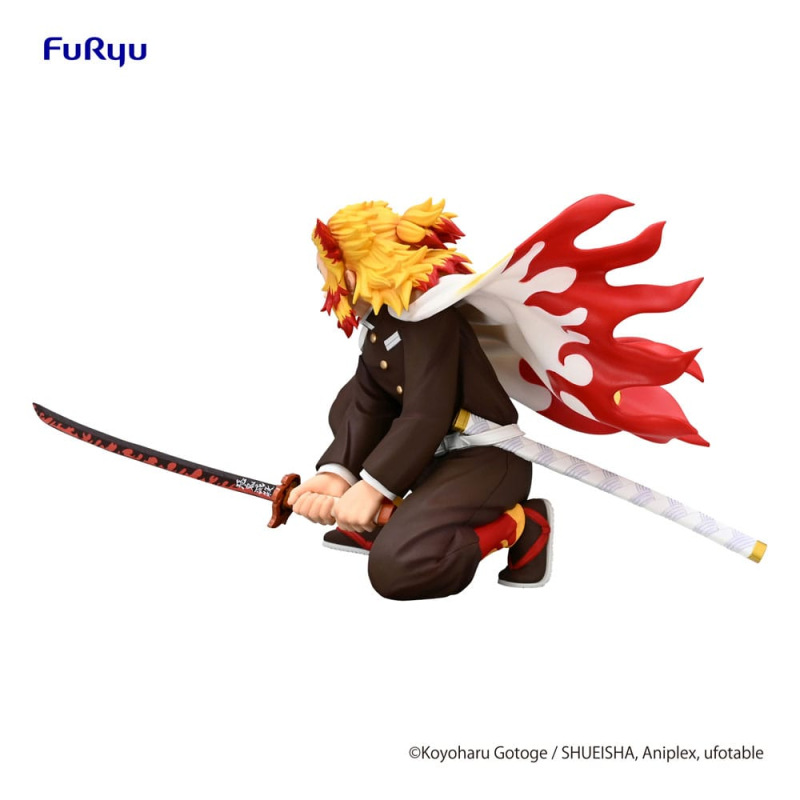 Demon Slayer: Kimetsu no Yaiba Noodle Stopper PVC Statue Rengoku Kyojuro Battle Ver. 10 cm 7
